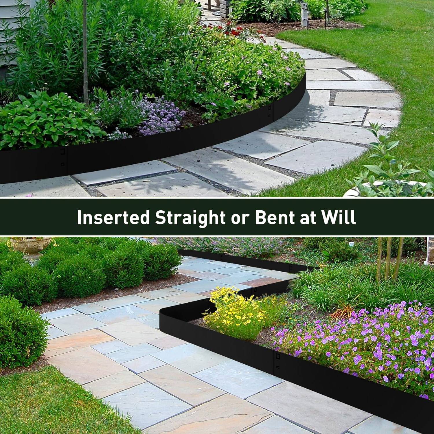 Black Steel Garden Edging 100 mm (per metre): image 4
